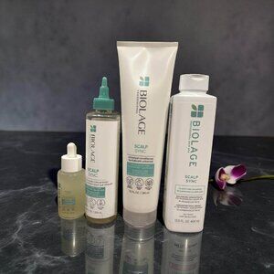 Biolage Scalp Sync Antidanruff Shampoo Conditioner Purifing Concentrate Serum